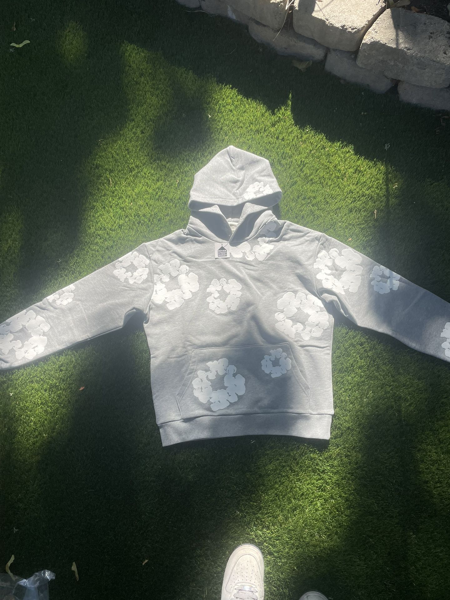 Grey Denim Tears Hoodie