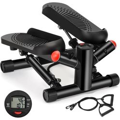 At-Home Exercise Stepper: Portable Twist Stepper for Full Body Workout-up 330lbs
