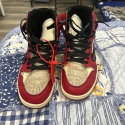 Off white chicago 1s used no box