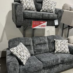 Sofa And Loveseat Set 