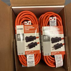 Brand new extension cords Brand new extension cords