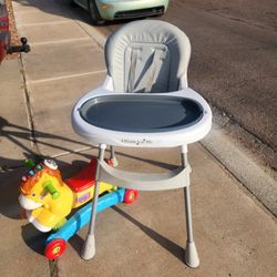 Dream On Me High Chair 2 In 1 Like New