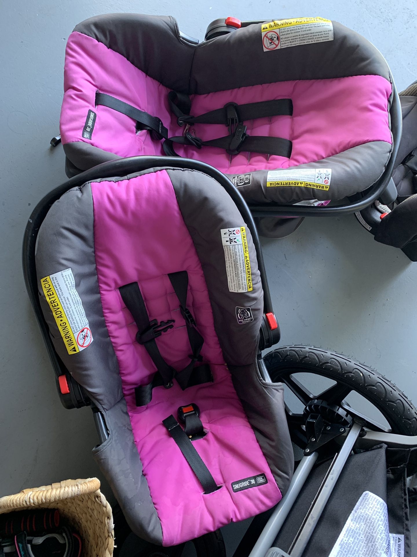 Infant car seats