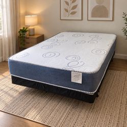Full Size 10” Thick Mattress – Factory Direct, Premium Comfort | Twin, Queen, King Available | Fast Same-Day Delivery