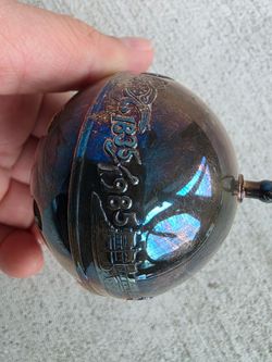 Vintage Wallace Silver Plated Christmas Bell Ornament 1835–1985 Anniversary Collectible