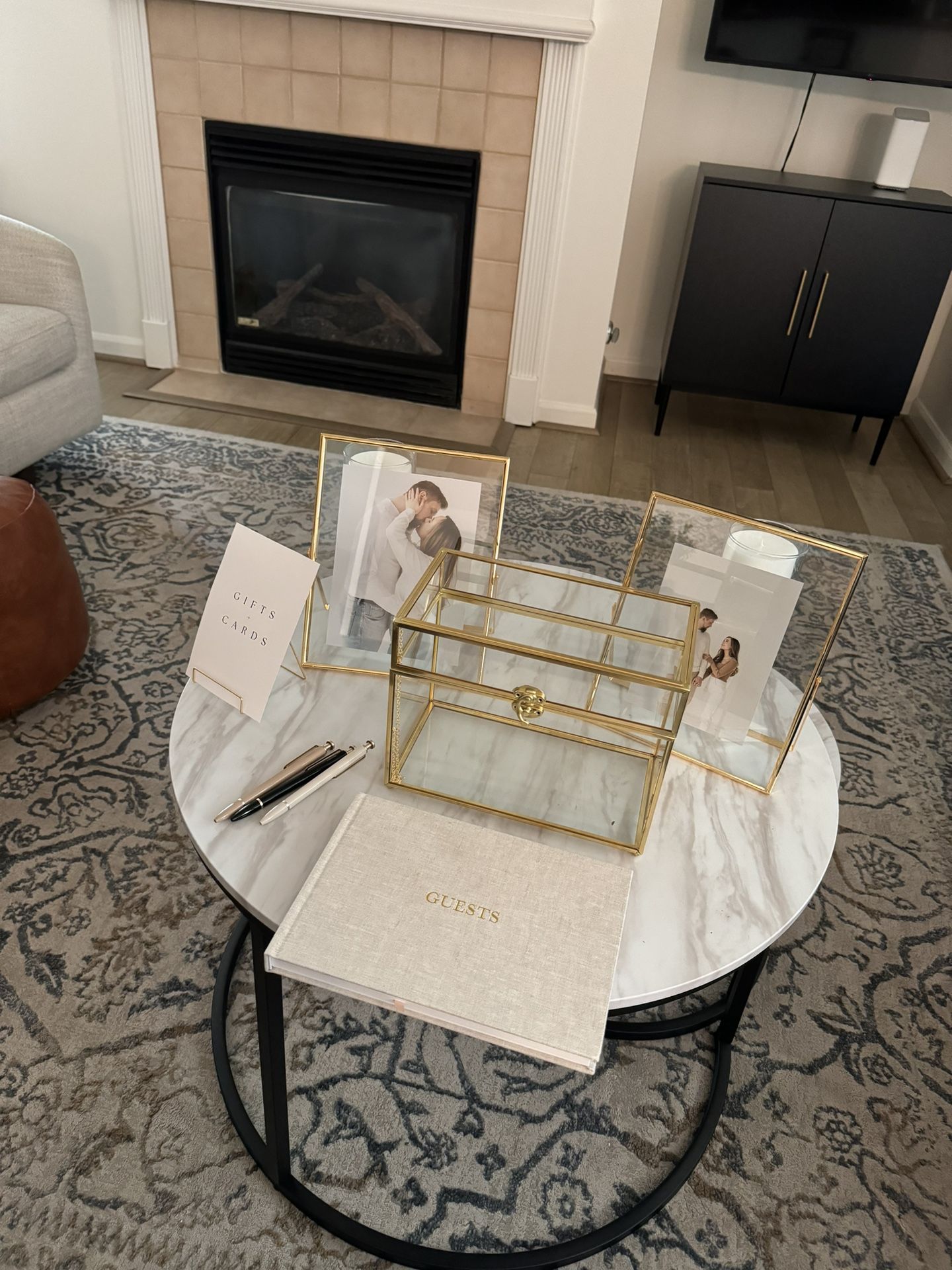 Glass Card Box