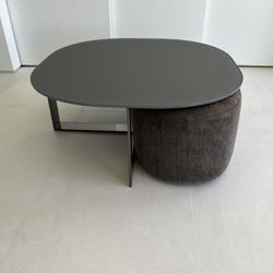 Molteni & C Domino Next Coffee Table With Pouf