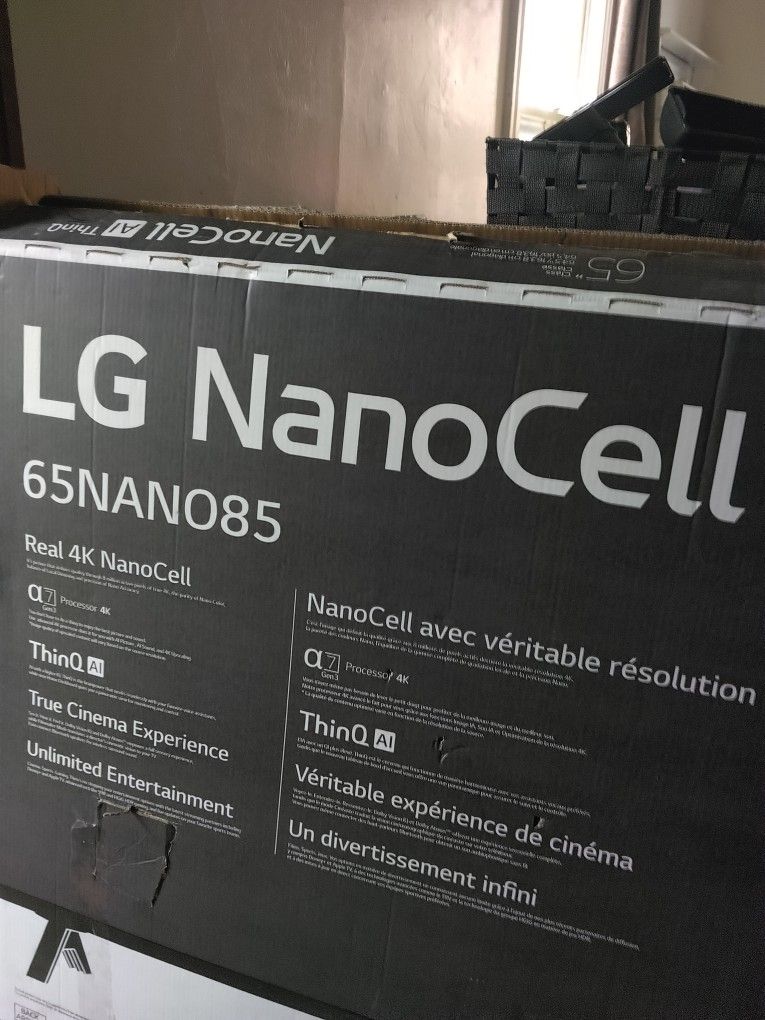 LG 65 NANO85 LG NanoCell TV with ThinQ® AI ((BRAND NEW)) Warranty Included!