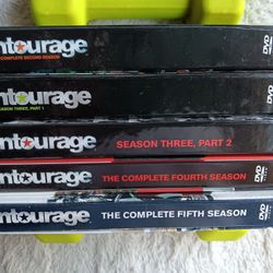 Like New Entourage DVDs, Seasons 2 to 5