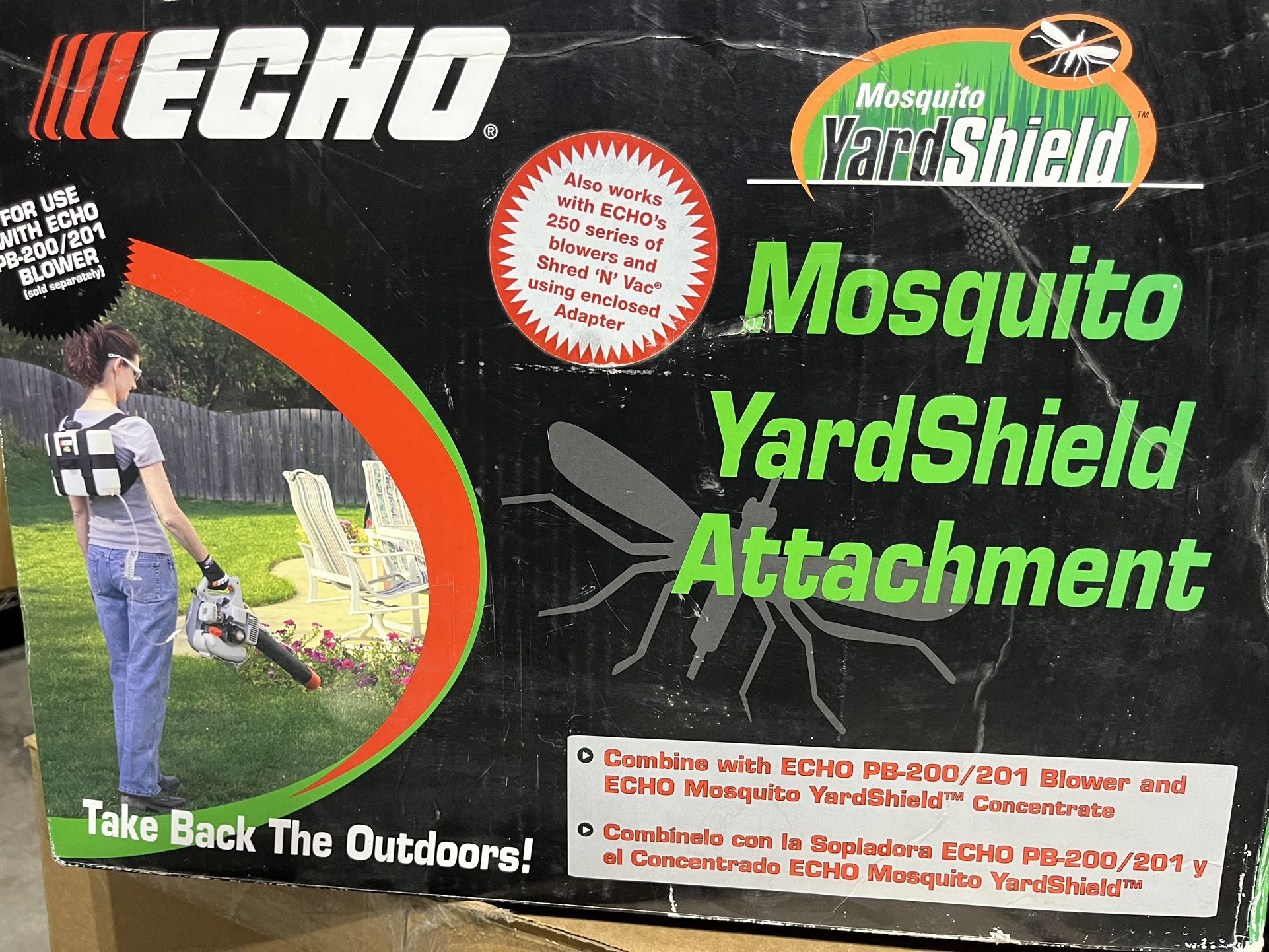 Echo ES-255 And Yard Shield designed for Echo blowers