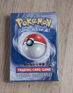 1999 Factory Sealed Pokemon Card Base STARTER SET 2 Player WOTC 60 Cards