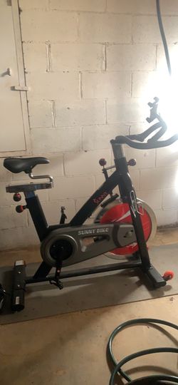 sunny spin bike and accsessories