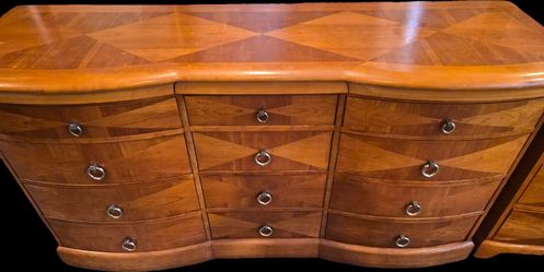 Aspen home dresser and nightstand set