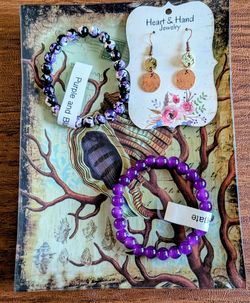 Handmade Earrings and Bracelets