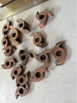 Cutters for woodworking $50each