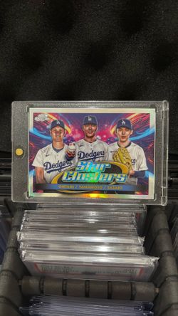 Topps chrome star clusters Ohtani/yamamoto/sasaki