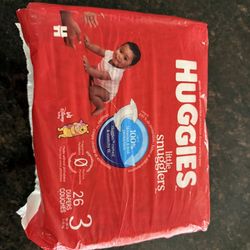 Size 3 Huggies Diapers