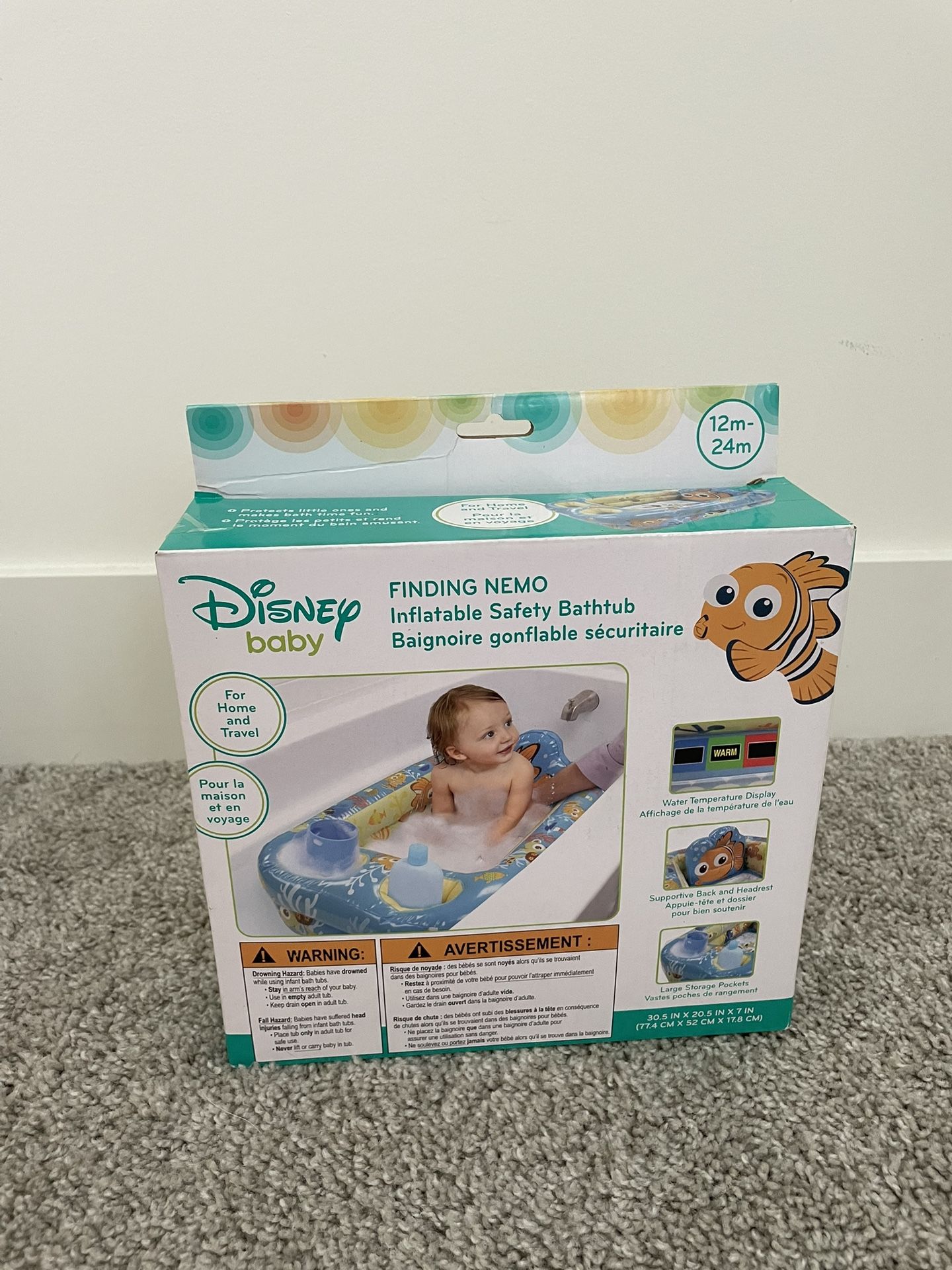 Inflatable Baby Bathtub