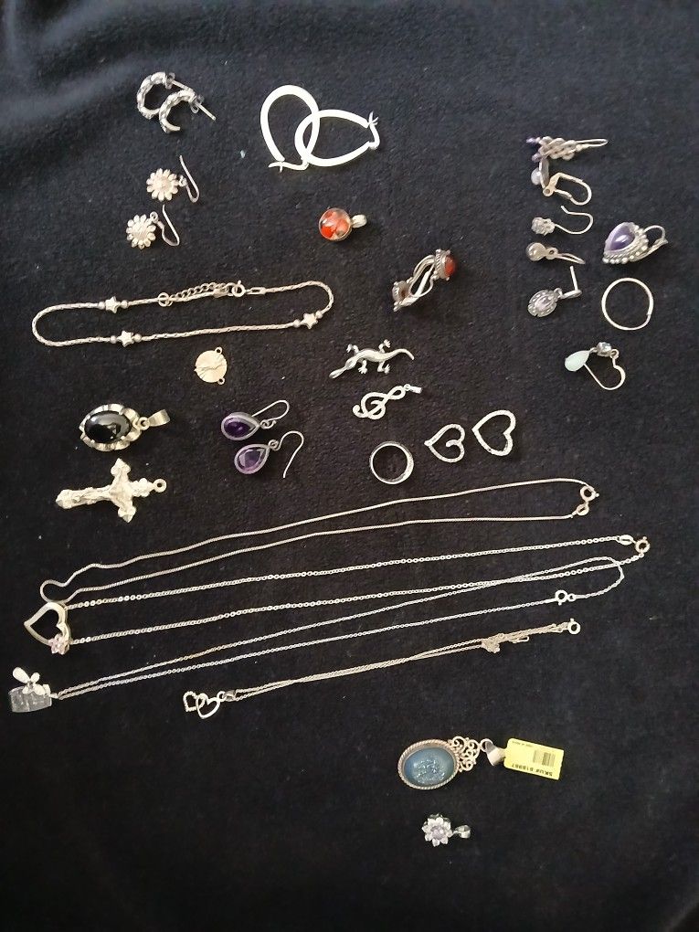 Sterling Silver 925 Stamped