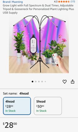LED Grow light with stand
