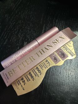 Too Faced Better Than Sex Mascara – Full Size – New
