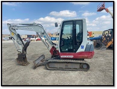 2014 Takeuchi TB235C Mini Excavator