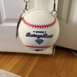 Betsy Johnson Baseball Shaped Bag