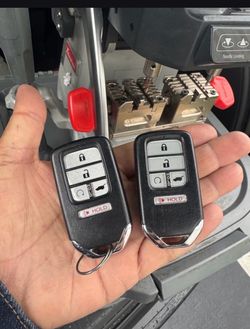 Honda Accord Civic Pilot CRV HRV Smart Keys Fobs Remotes Llaves