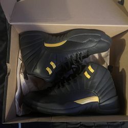 Jordan 12 black taxi