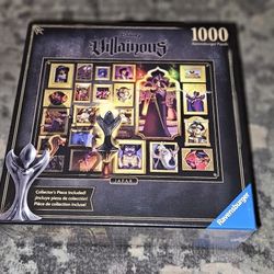 Disney Villainous Jafar - 1000 Pc Jigsaw Puzzle 27"x20" Brand New & Sealed!!