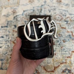 Chrome Hearts Leather Belt Original 
