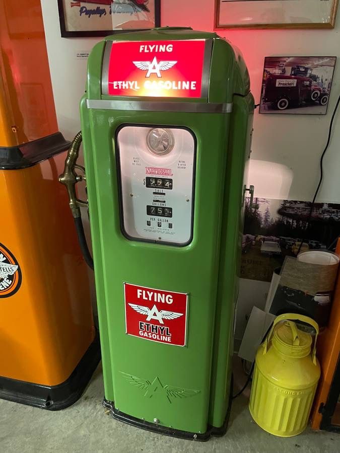 Rare National A62 Gas Pump