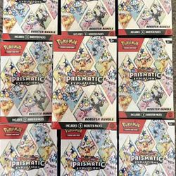 Pokemon Prismatic Evolutions Booster Bundle