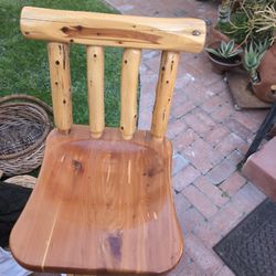 2 Wooden Barstools