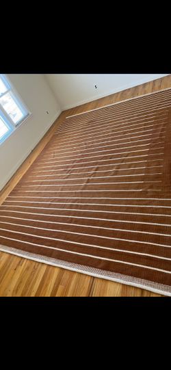 Cb2 Copper Rust RUG 9x12 Lile New Condition 