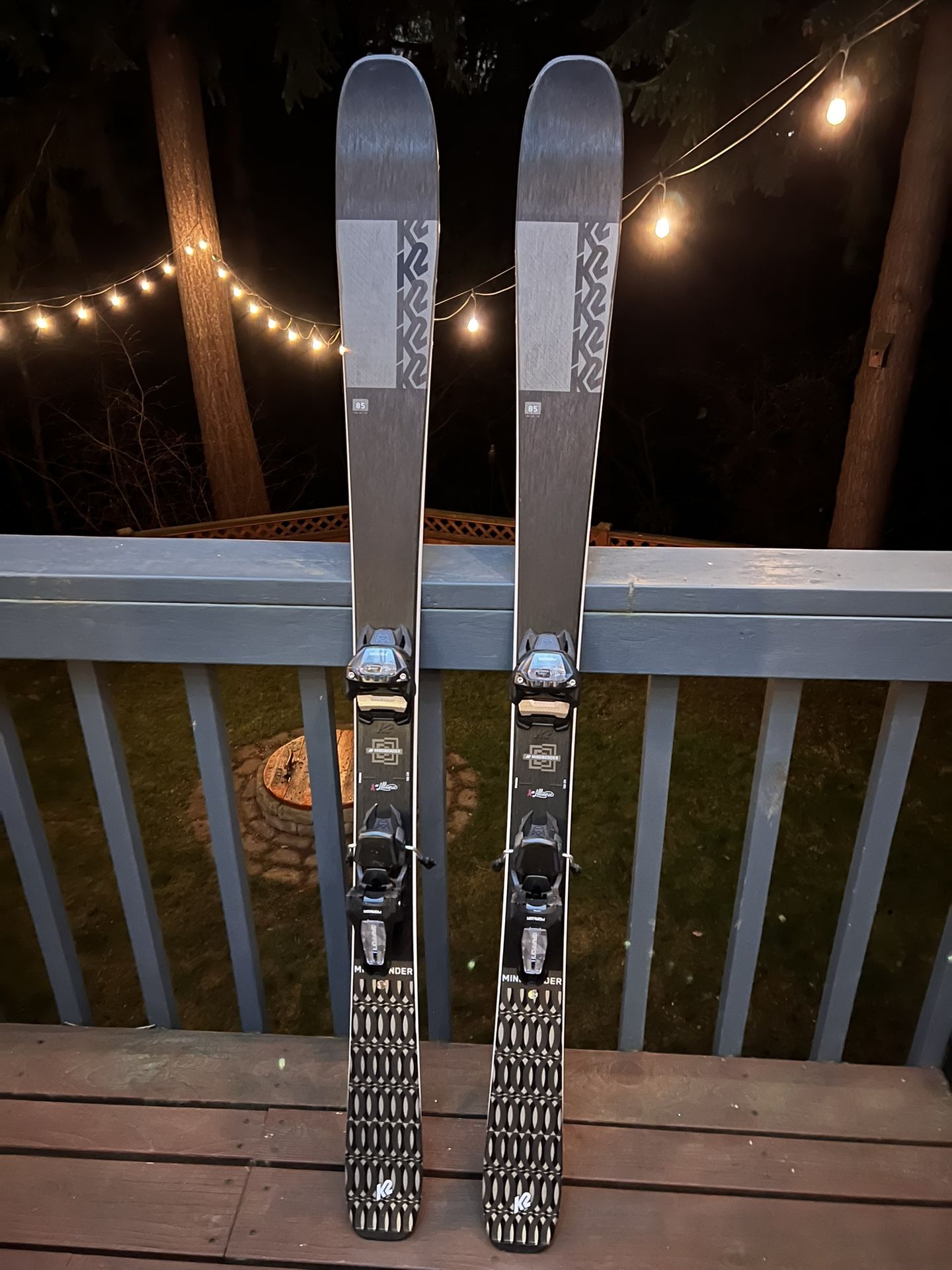 K2 Mindbender 85 Alliance Ski And Marker Bindings