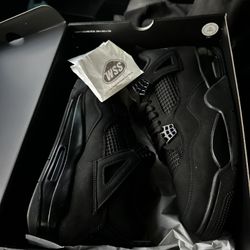 Jordan 4s Black Cats Size 12 100% Authentic With receipt