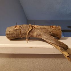 Driftwood Candle Holder