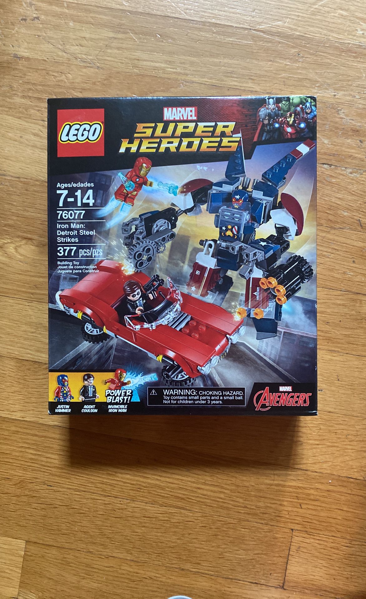 UNOPENED) Lego Marvel Superheroes Iron Man: Detroit Steel Strikes