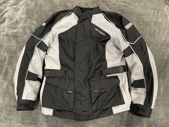 TourMaster Saber 2 Armored Padded Motorcycle Jacket / liner Medium 42