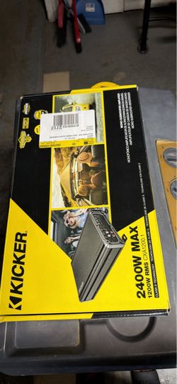 Kicker CXA1200.1 Mono Subwoofer Amplifier