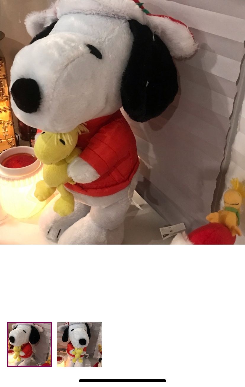 VINTAGE DAN DEE SNOOPY&WOODCHUCK