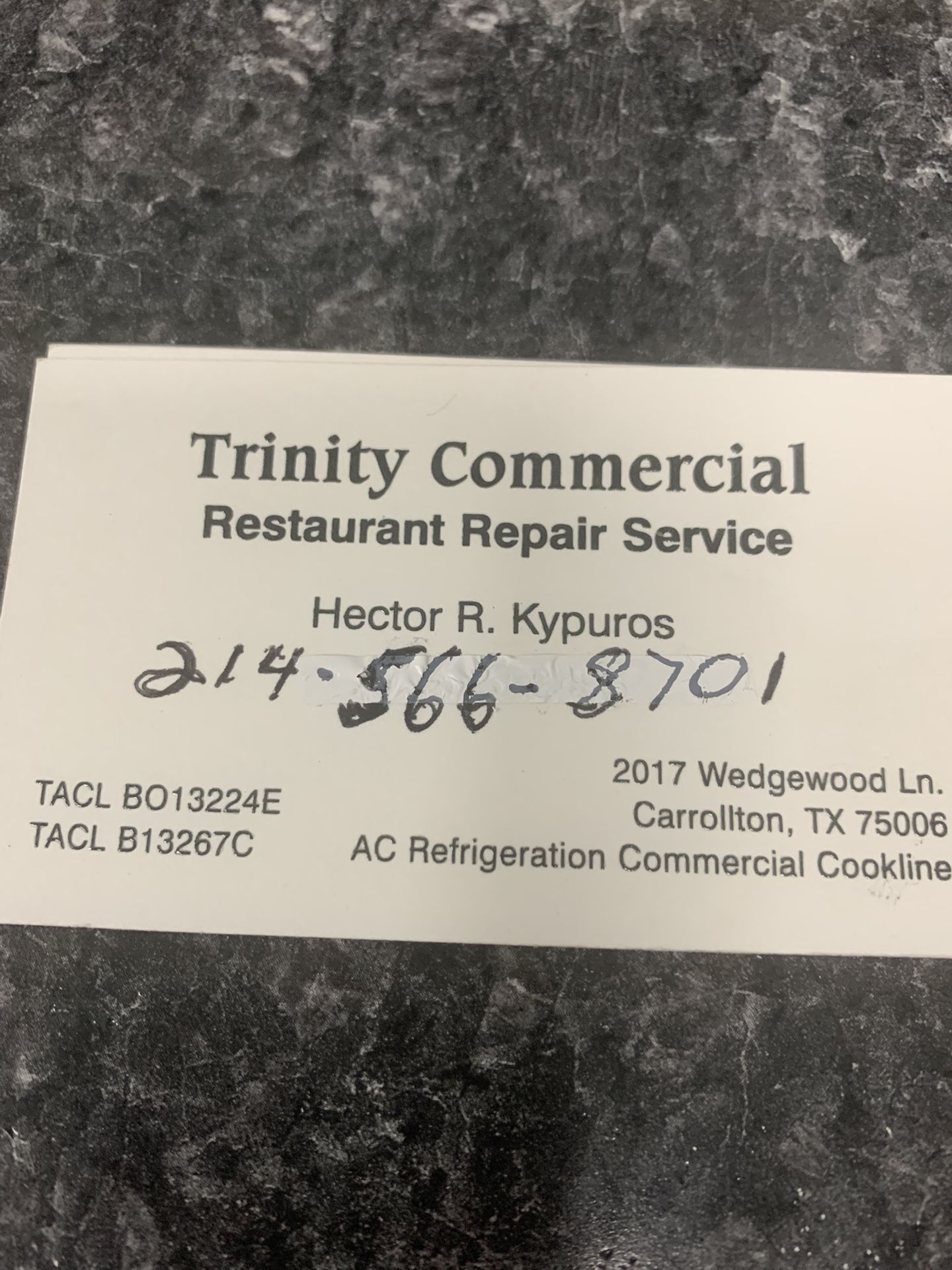 Restaurant Repair