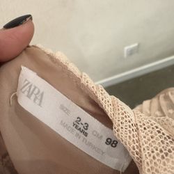 Zara toddler Dress 2-3 T