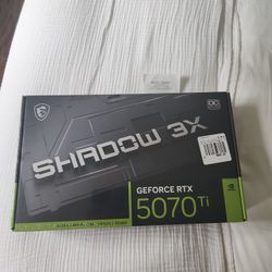 MSI SHADOW 3X 5070 TI Brand New