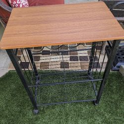 Wine Cart/Kitchen Table 