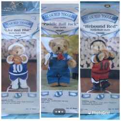 New Treasured Toggery 12” Bear Basketball Or Play Outfit $4 each