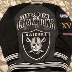 raiders super bowl jacket