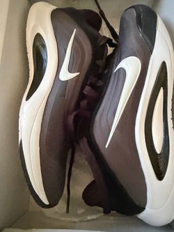 black and white shoes nine in women’s or 7 1/2 in men’s A’ja Wilson black and white shoes 9 in women’s or 7 1/2 in men’s