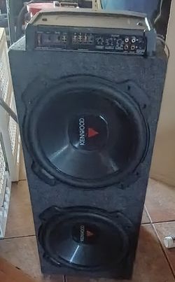Kenwood 12" With Kenwood Amp